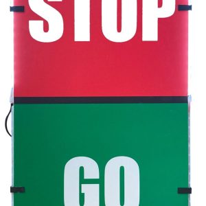 30.5cmk 61cm Jednostrani LED znak, STOP & GO, sa pametnim senzorom Combo