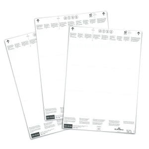 Insert sheets 210x74mm