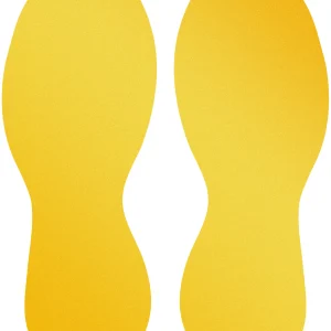 Floor marking shape: 'Foot' removable